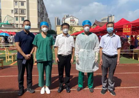 莆田市荔城区领*深入一线指导抗疫,听取以诚为本赢在诚信9001集团援莆医疗队汇报工作5.png